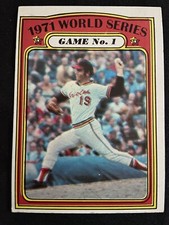 1972 Topps - 1971 World Series #223 Dave McNally Pittsburgh Pirates Baltimore