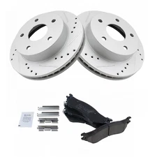 Disc Brake Kit-4WD TRQ BKA15720 fits 2000 Dodge Ram 1500