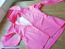 Freetrain 8 Lightweight Workout Jacket Pink Water/Wind Proof Removable Hood
