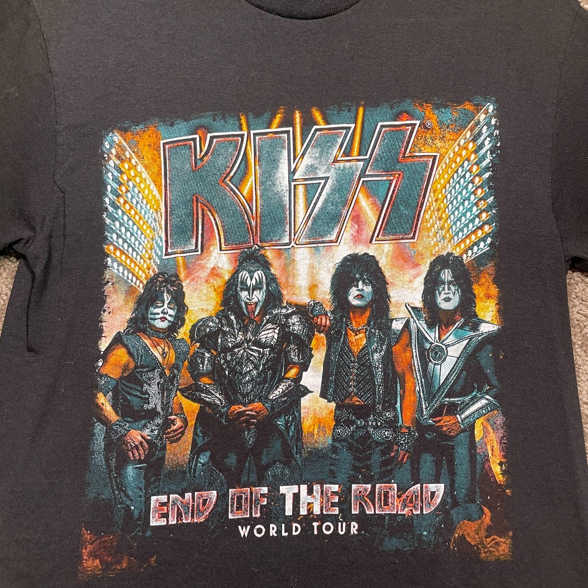 KISS 2019 WORLD TOUR End of the Road Cities Shirt Rock n