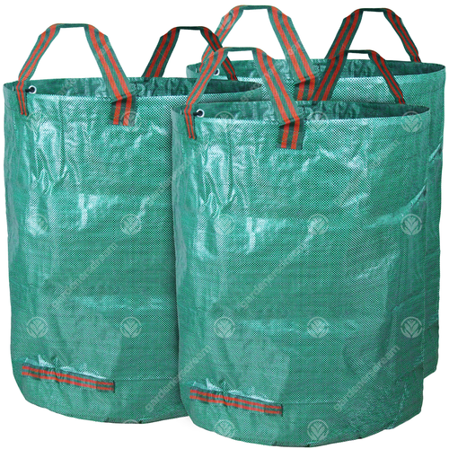 GardenersDream 3 x Round Garden Waste Bags - Heavy Duty Reinforced Refuse Sacks - Picture 8 of 42