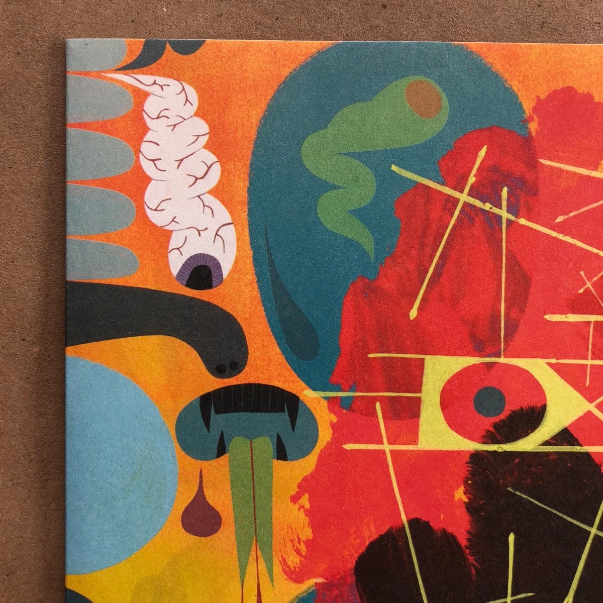 Tim Biskup Signed Sketch Original Art Big Butter Vinyl