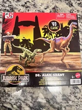 Jurassic Park 30th Anniversary '93 Classic Dr. Alan Grant Tactical Claw Pack NEW