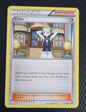2012 Black & White Next Destinies CILAN Unova TRAINER SUPPORTER Pokémon Card #86