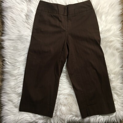 brown dress capris Low Rise Capri Leggings In Chocolate Brown Lace | EGO US