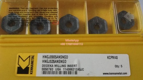Kennametal HNGJ0905ANSNGD KCPM40 CARBIDE INSERT HNGJ535ANENGD Mill Insert 10pcs