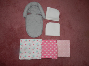Preemie Girl Lot Unused Items NEW Reborn Doll