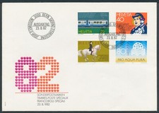 Schweiz 1982 Mi.-Nr. 1232-1235 FDC Jahresereignisse II  Switzerland F.D.C.