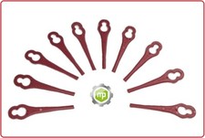 10x Messer passend für  BOSCH  ART26LI   ART25   ART26   Rasentrimmer Trimmer