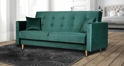 SKANDINAVISCHES Schlafsofa CEZAR - Farbwahl Sofa Design ! 