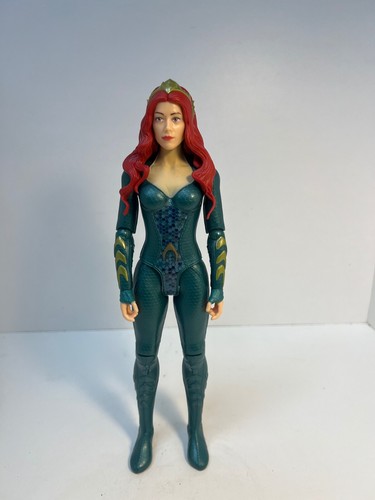 ⭐Amber Heard Mera 12 Inch Action Figure Mattel Aquaman Movie Posable No Box (S4) - Picture 5 of 5
