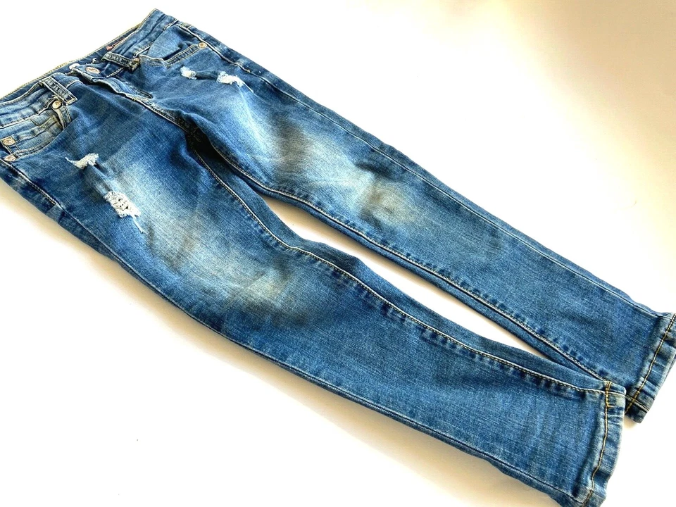 7 FOR ALL MANKIND Geniale dunkle ankle skinny Jeans Gr.6 116 - Bild 3 von 4