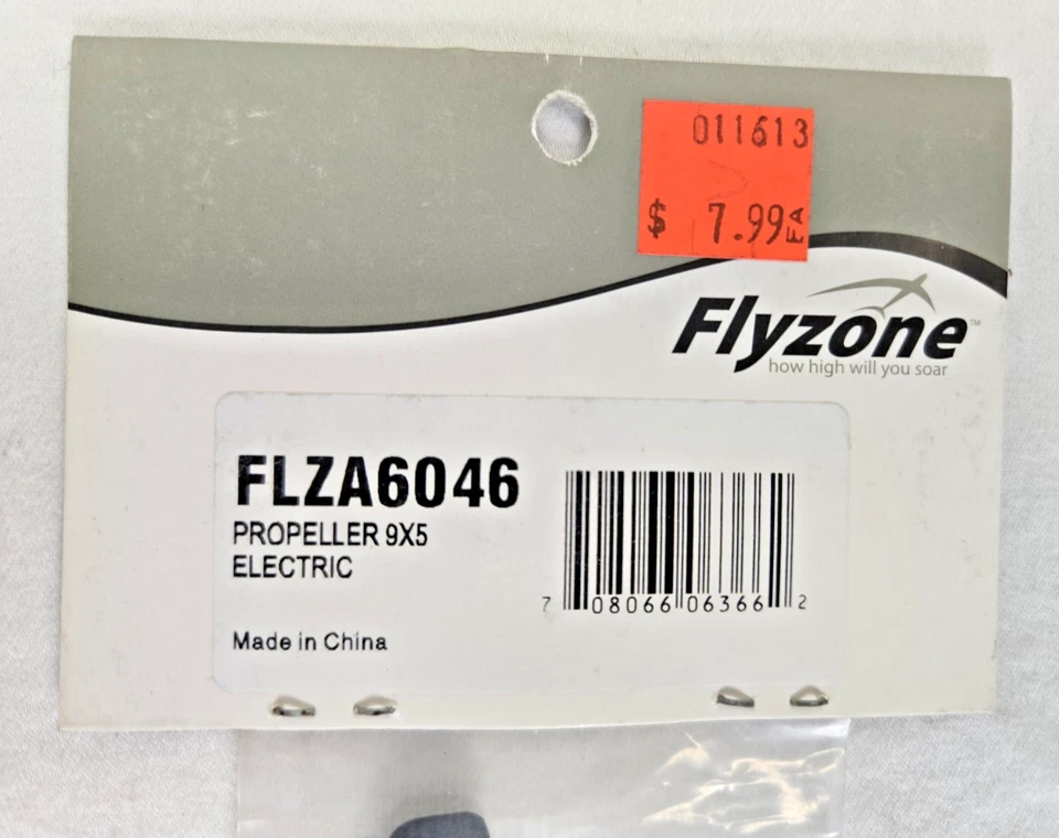 Flyzone FLZA6046 9 x 5 электрическая модель самолета пропеллер (новый) - Изображение 2 из 4