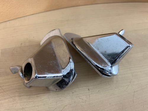 SLINGERLAND 50s 60s Vtg L/R Pair SPUR MOUNT Bass Drum Leg Bracket Parts 5/16-in. - Picture 3 of 5