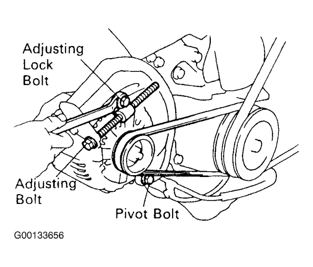 Toyota Corolla Alternator Tension/adjusting Bolt/screws M8 X 90mm for