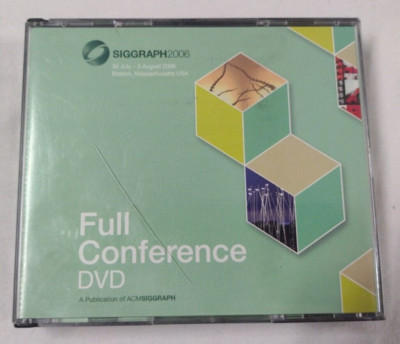 ACM Siggraph 2006 Full Conference DVD-ROM 4 Discs Computer 
