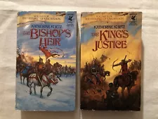 Katherine Kurtz Histories of King Kelson Series Book Lot of 2