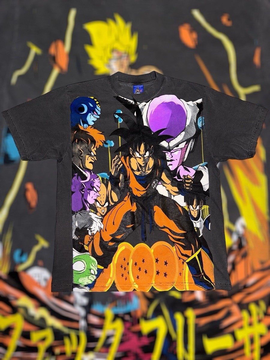 Vintage Rush DragonBall Z Namek Saga Shirt Goku Frieza Rare size L
