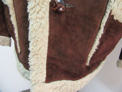 VINTAGE 70's SCHOTT LEATHER RANCHER COWBOY WESTERN JACKET SIZE 46 - Picture 5 of 20