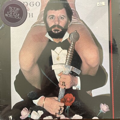 Ringo Starr Ringo The 4th LP 1977 Atlantic SD 19108 Sealed Saw Cut Beatles