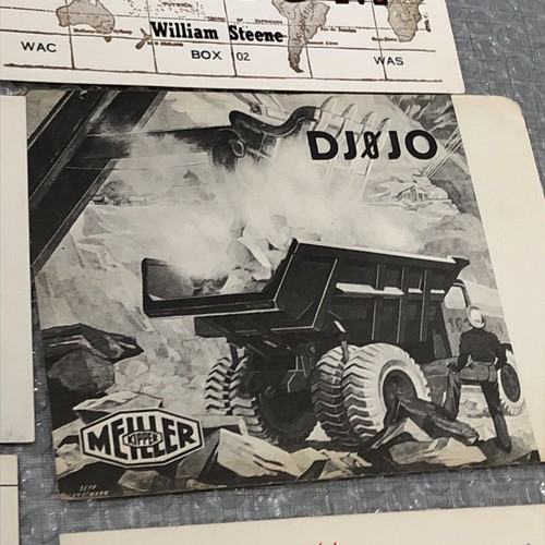 12 CARTOLINE DI RADIOAMATORI VARIE NAZIONI ANNI 60 - Foto 5 di 14