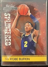 2021-22 Wild Card Alumination Orange Slintered Kobe Bufkin #ASP-36 Atlanta Hawks