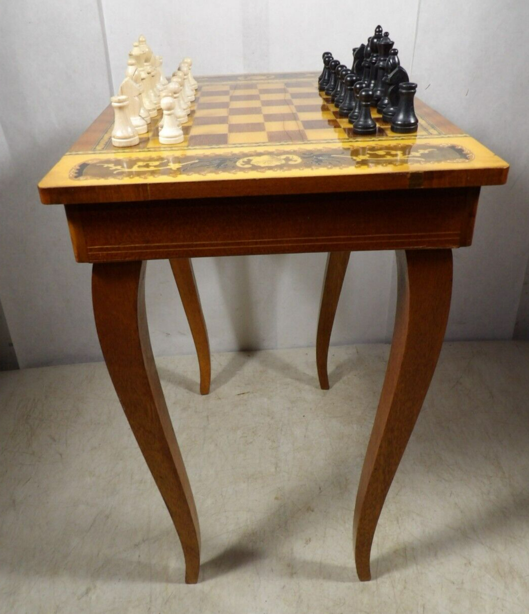 Mid-Century Modern Italian Professional Chess Board with Pawns, 1980s for  sale at Pamono