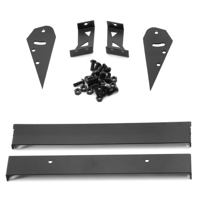 1Set For Tamiya TT02 TT01 XV01 1/10 RC Rally Car Tail Wing Aluminum Accessories