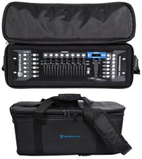 Rockville ROCKFORCE 192-Channel DMX Lighting Controller Rack Bag Carry Case