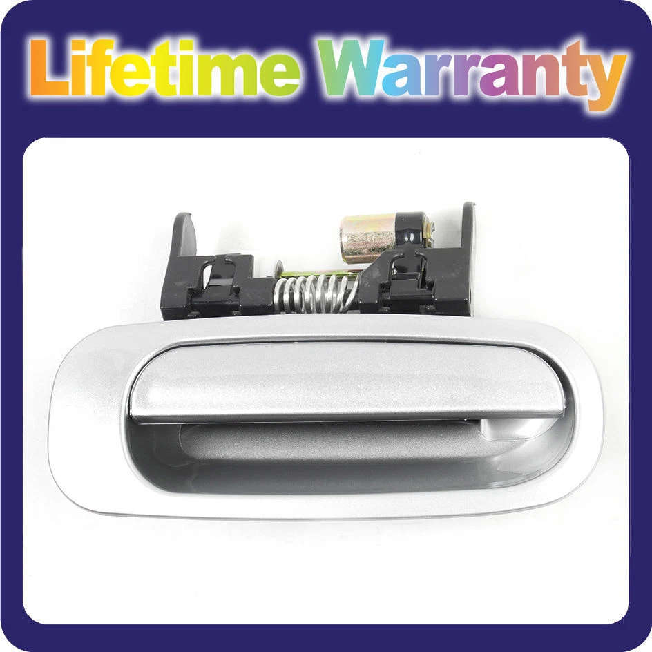 Manija de puerta exterior trasera derecha plateada B593 para Toyota Corolla 1998-2002 Foto 2 de 4