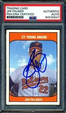 Jim Palmer Cards, Rookie Cards and Autographed Memorabilia Guide 31