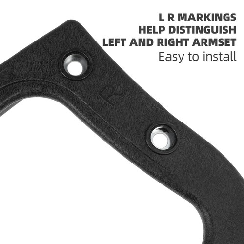 2 Stück Stuhl Arm Zubehör Büro Ersatzteile Armlehne für - Bild 4 von 11