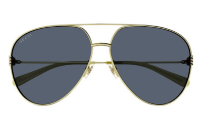 Gucci GG1280S-003 Women's Gold / Blue Mirrored Sunglasses | eBay
