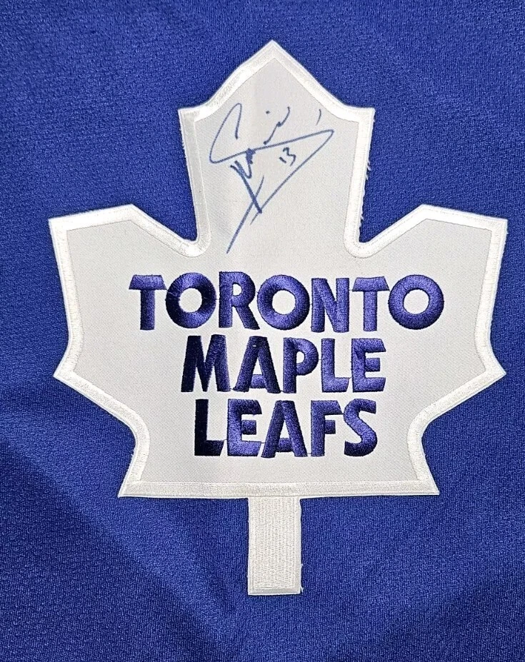 Matt Sundin Signed Toronto Maple Leafs CCM Hockey Jersey NWT Large No COA - Image 3 of 4