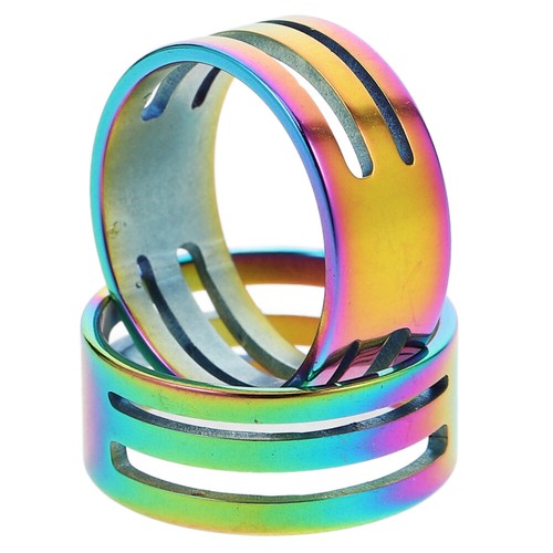 2 Pcs Stainless Steel Rings for Making Jump Opener and Closer Tool - Picture 2 of 12
