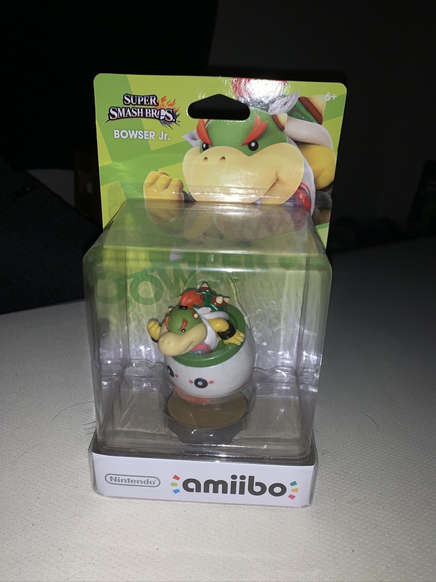 Bowser Jr DAY 1 EDITION Amiibo US VERSION Super Smash Bros Nintendo Wii U  Switch | eBay