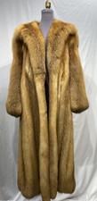 Natural Red Fox Coat (42055)