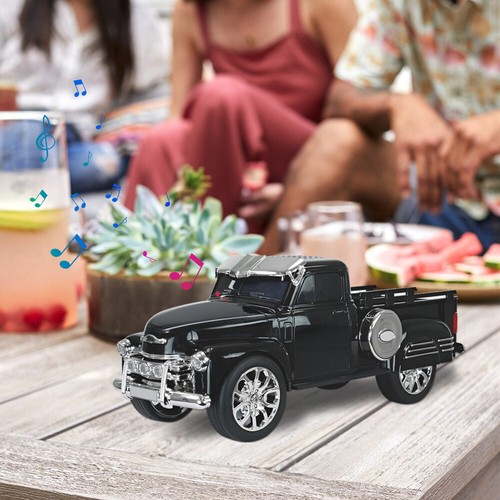 Retro Car Toy Ride 1953 Truck Bluetooth Speaker FM RechargeableBattery Audio Box - Picture 4 of 13
