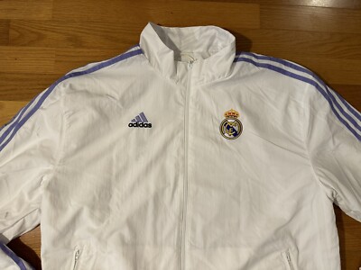 New XXL Adidas Real Madrid 2022/23 Anthem Reversible Soccer Jacket