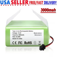 3000mah Battery For Ecovacs Deebot N79 N79S 500 DN622 Eufy 11 11S 15 15C 15S 25C