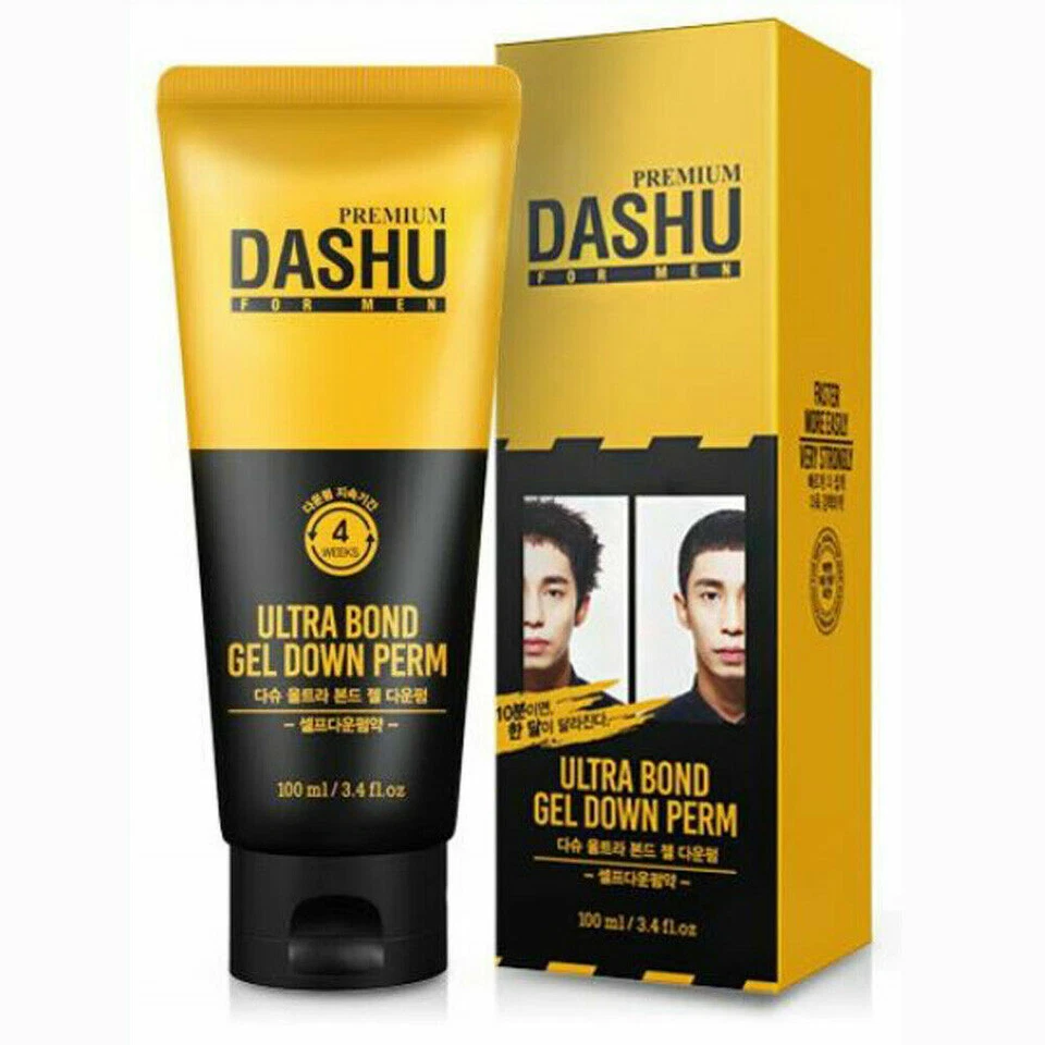 Gel de plumón Dashu for Men Premium Ultra Bond Perm 100 ml (hecho en Corea) Foto 2 de 4