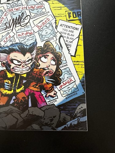 The Uncanny X-Men #141 Faksimile Edition signiert Skottie Young Variante mit Echtheitszertifikat - Bild 4 von 8
