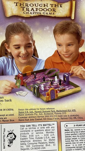 Harry Potter Durch die Falltür Kapitel Spiel Vintage Neu Mattel 2001 - Bild 9 von 12