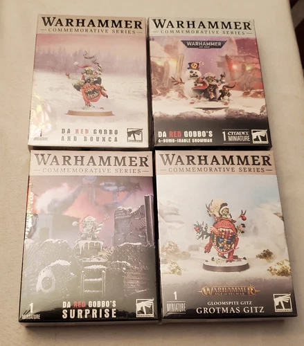 Da Red Gobbo's A-Bomb-Inable Snowman, Bounca, Surprise, Grotmas, Warhammer 40K