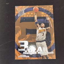 1999-00 SkyBox Dominion Warriors Basketball Card #191 Donyell Marshall 3FA