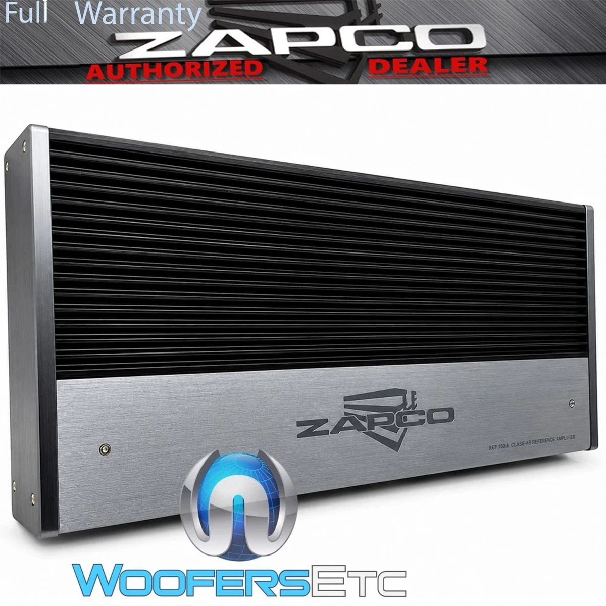 ZAPCO REFERENCE REF-150.6 6-CHANNEL 1320W RMS CLASS AB CAR AUDIO