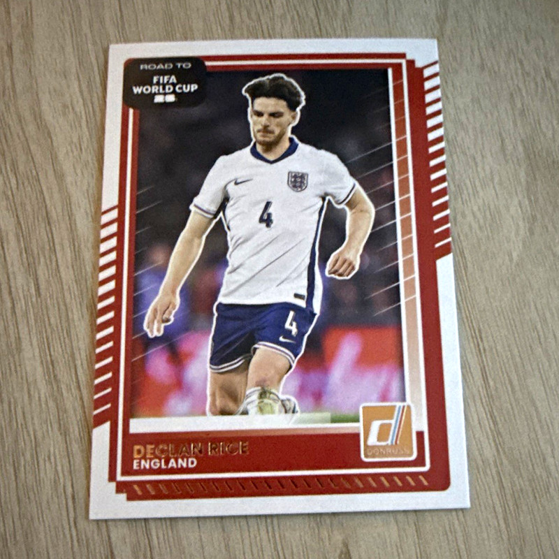 Panini Donruss Road to FIFA World Cup Declan Rice England 2025-26 #66