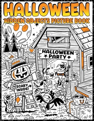 Halloween Hidden Objects Picture Book: Seek and Find & Spot the Differences...