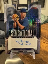 Jonah Tong 2025 Panini Prizm Sensational Signatures /25 Mojo Prospect RC Auto