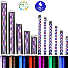 hygger 20-137CM Aquarium Light Fish Tank LED Lighting Full Spectrum Aqua Plant